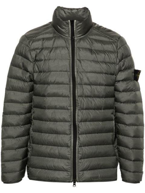 Loom Woven Chambers padded jacket by STONE ISLAND