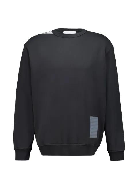 Marina logo-patch sweater by STONE ISLAND