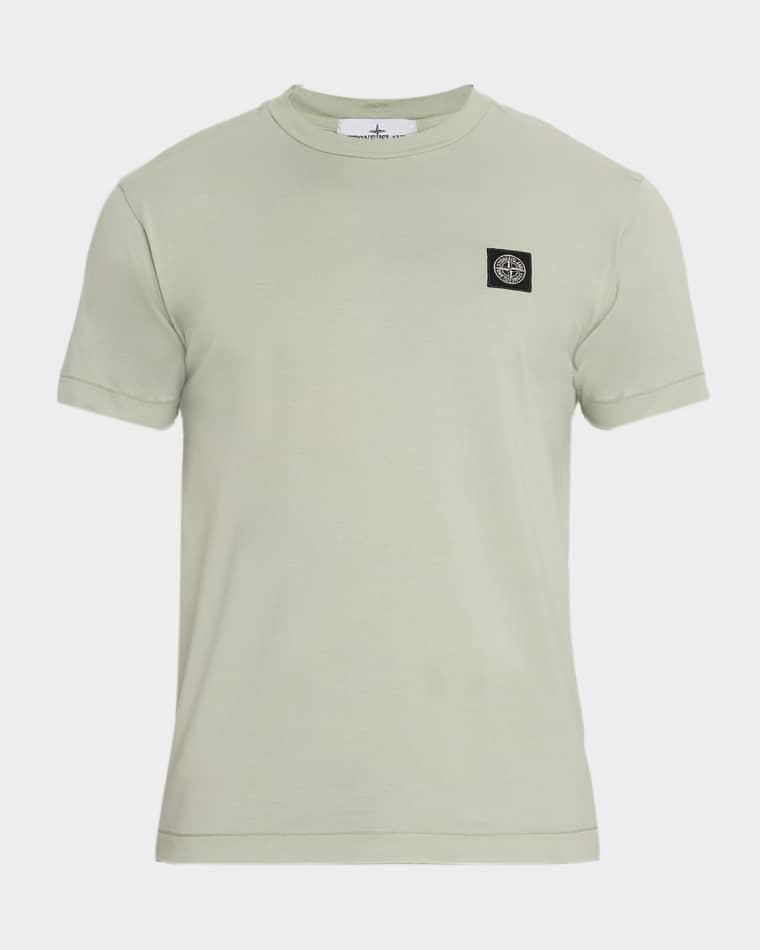 Men's Compass Badge Cotton T-Shirt by STONE ISLAND