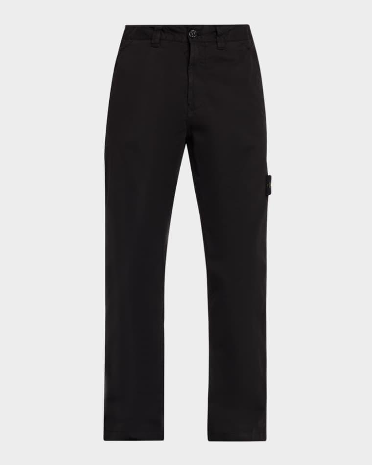 Men's Cotton Straight-Leg Cargo Trousers by STONE ISLAND