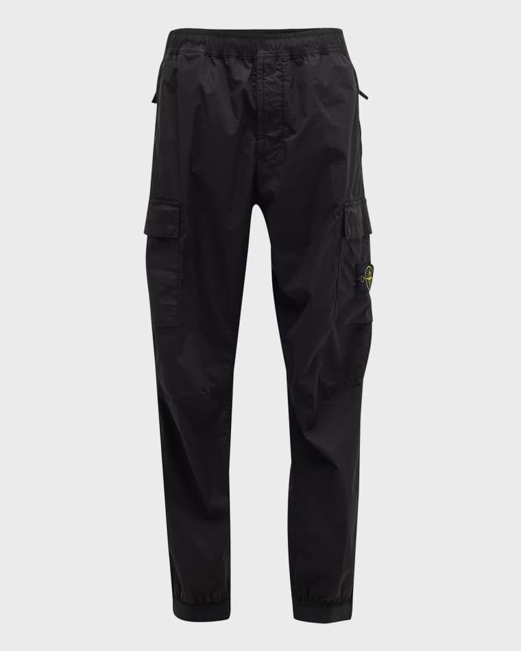Men's Stretch Cotton Cargo Pants by STONE ISLAND