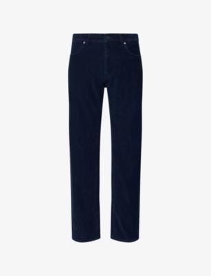 Micro Corduroy Straight-Leg Cotton-Blend Jeans by STONE ISLAND