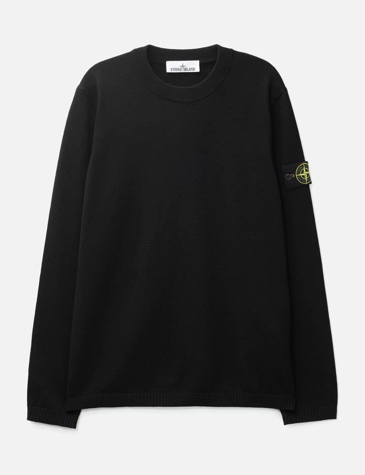 Micro Stitch Soft Organic Cottonoose-Fit Crewneck Jumper by STONE ISLAND