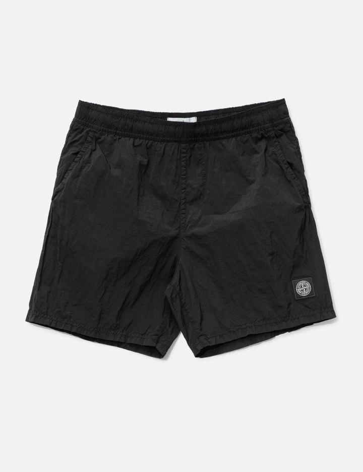Nylon Metal In Econyl® Swim Shorts by STONE ISLAND