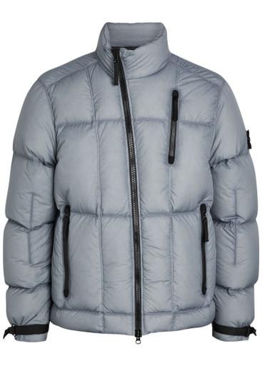 Padded nylon jacket by STONE ISLAND