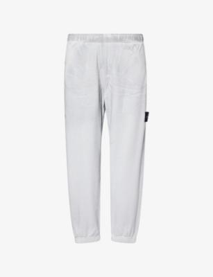 Reflective Tapered-Leg Cotton-Jersey Jogging Bottoms by STONE ISLAND