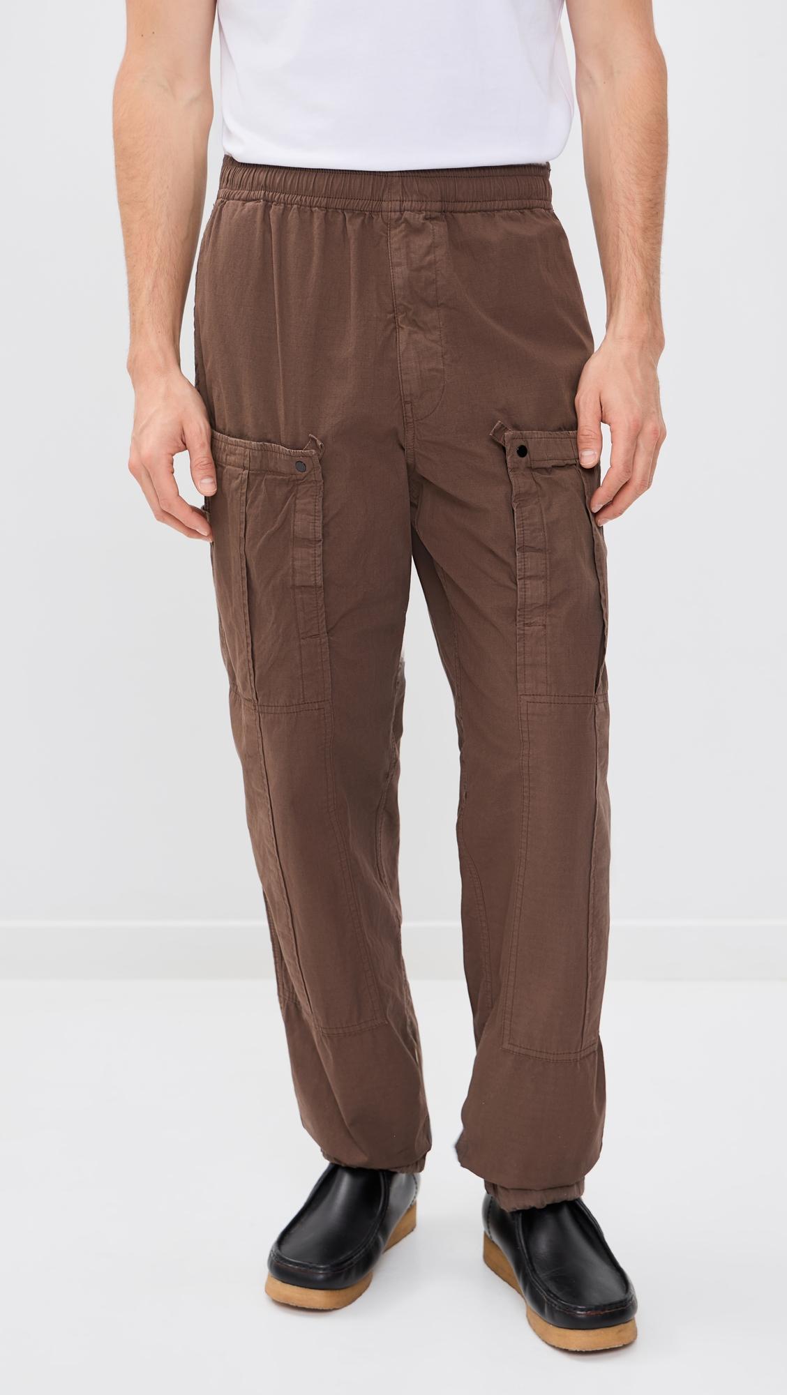 Ripstop Cotton Nylon Cargo Pants by STONE ISLAND