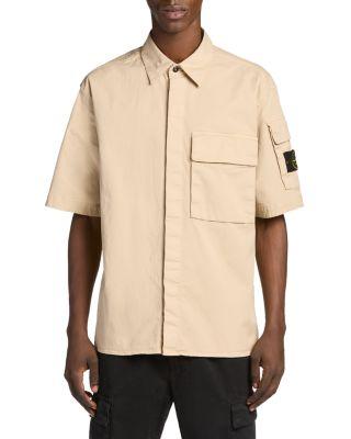 Short Sleeve Pocket Shirt by STONE ISLAND