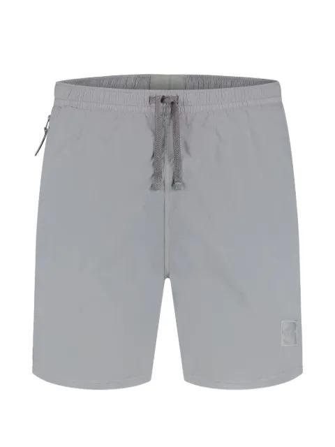 Smerigliato_S.I. drawstring beach shorts by STONE ISLAND