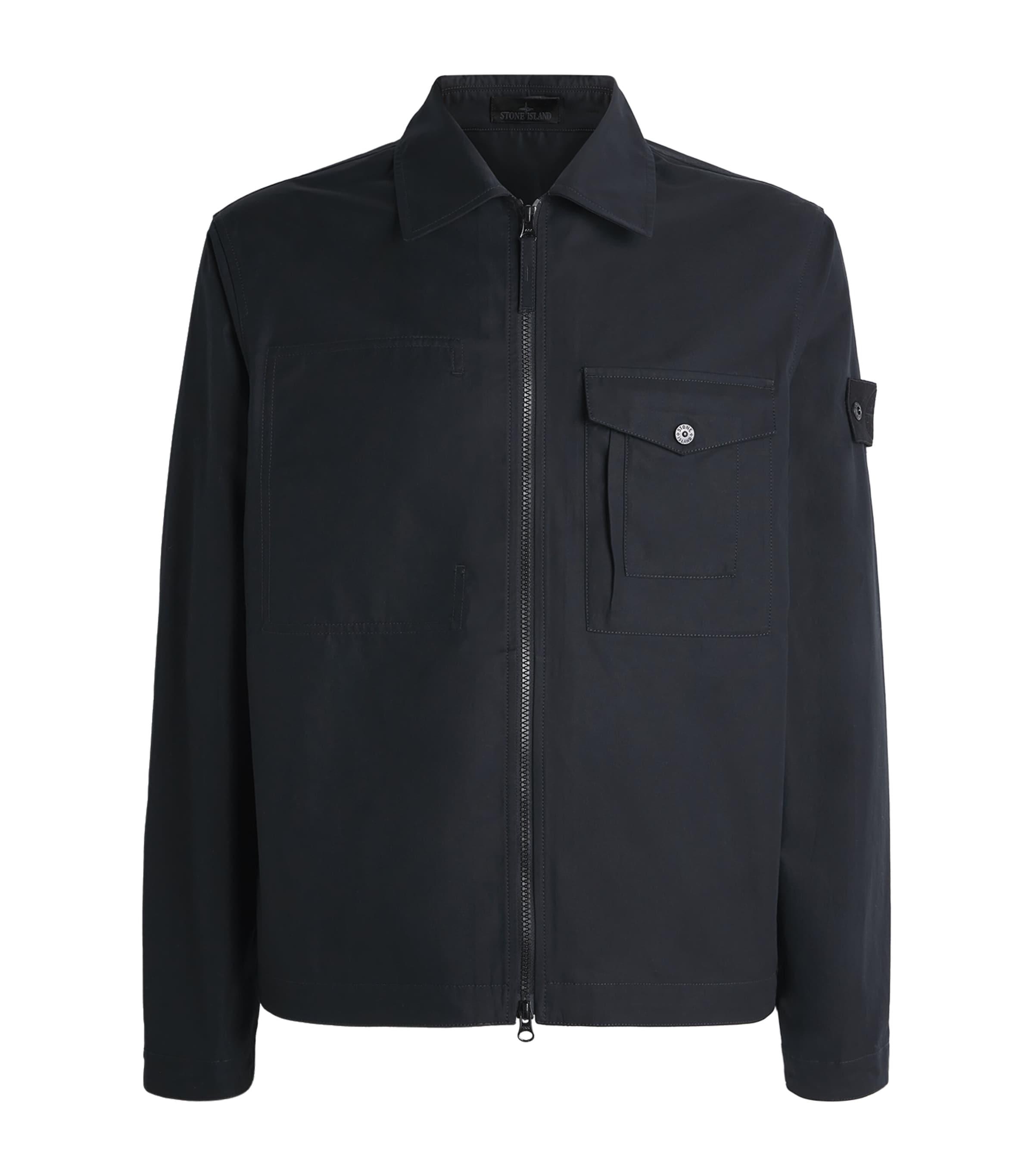 Stone Island Canvas Ghost Overshirt by STONE ISLAND