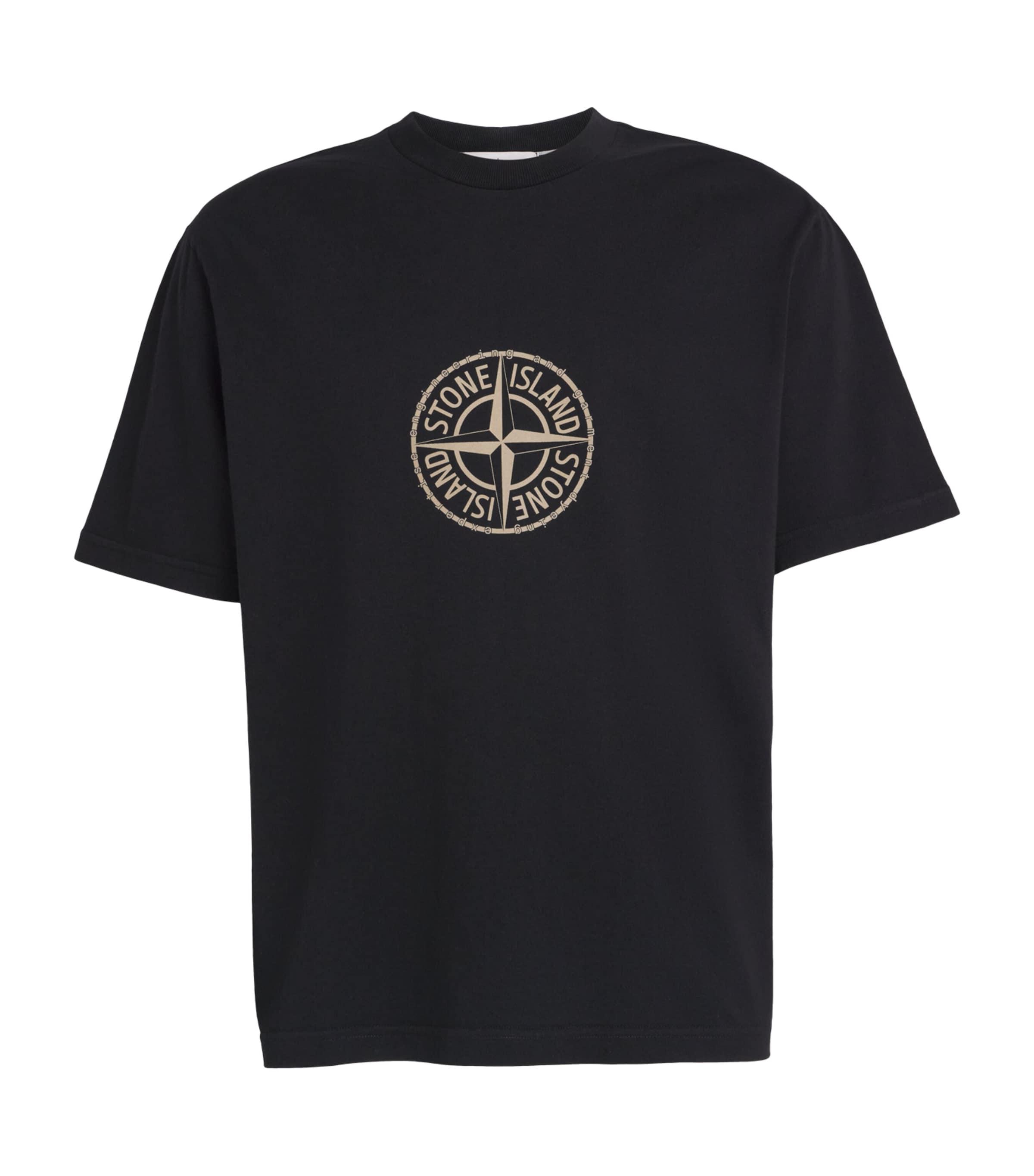 Stone Island Cotton All Around Compass T-Shirt by STONE ISLAND