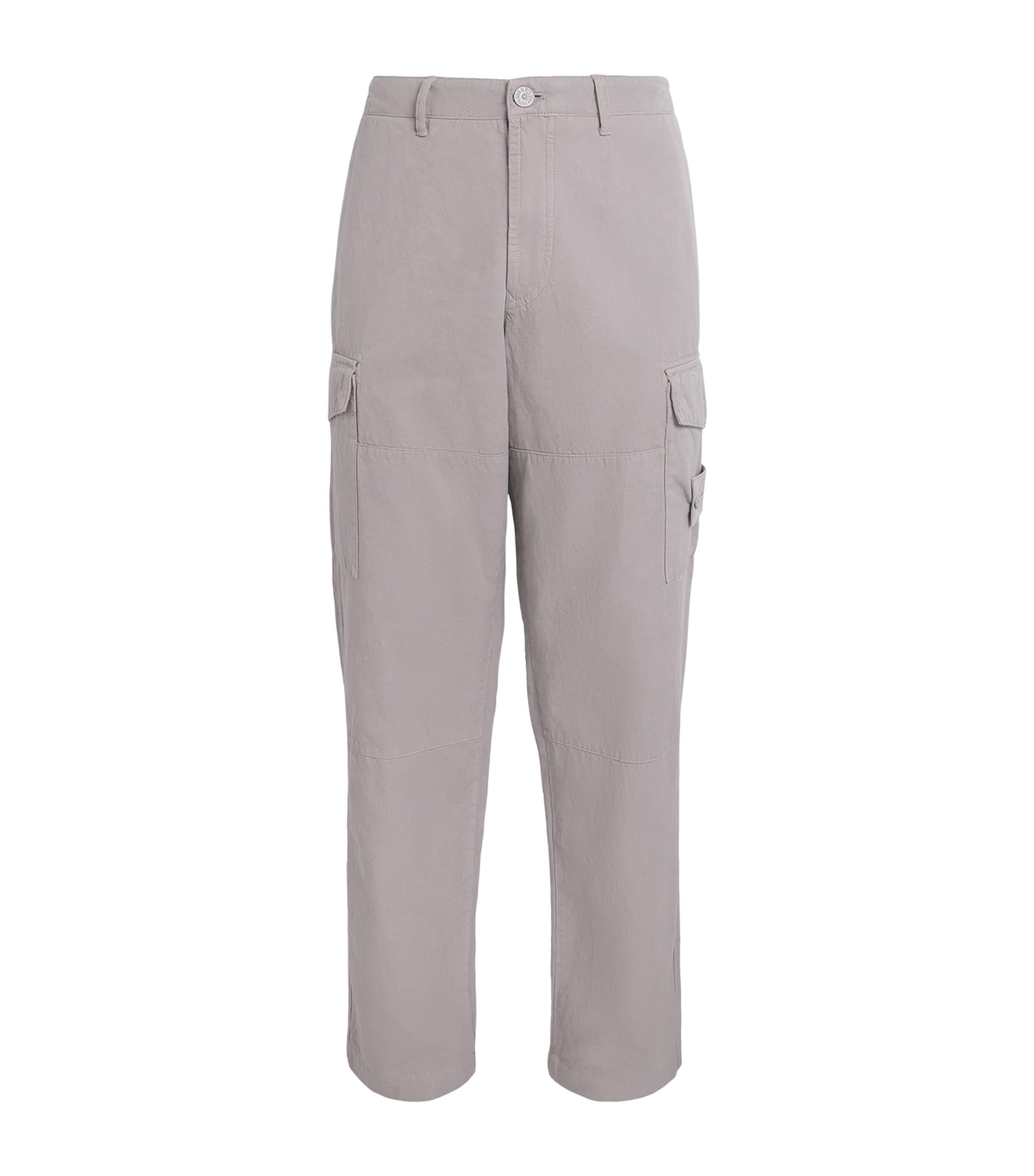 Stone Island Cotton-Canvas All-Weather Ghost Trousers by STONE ISLAND