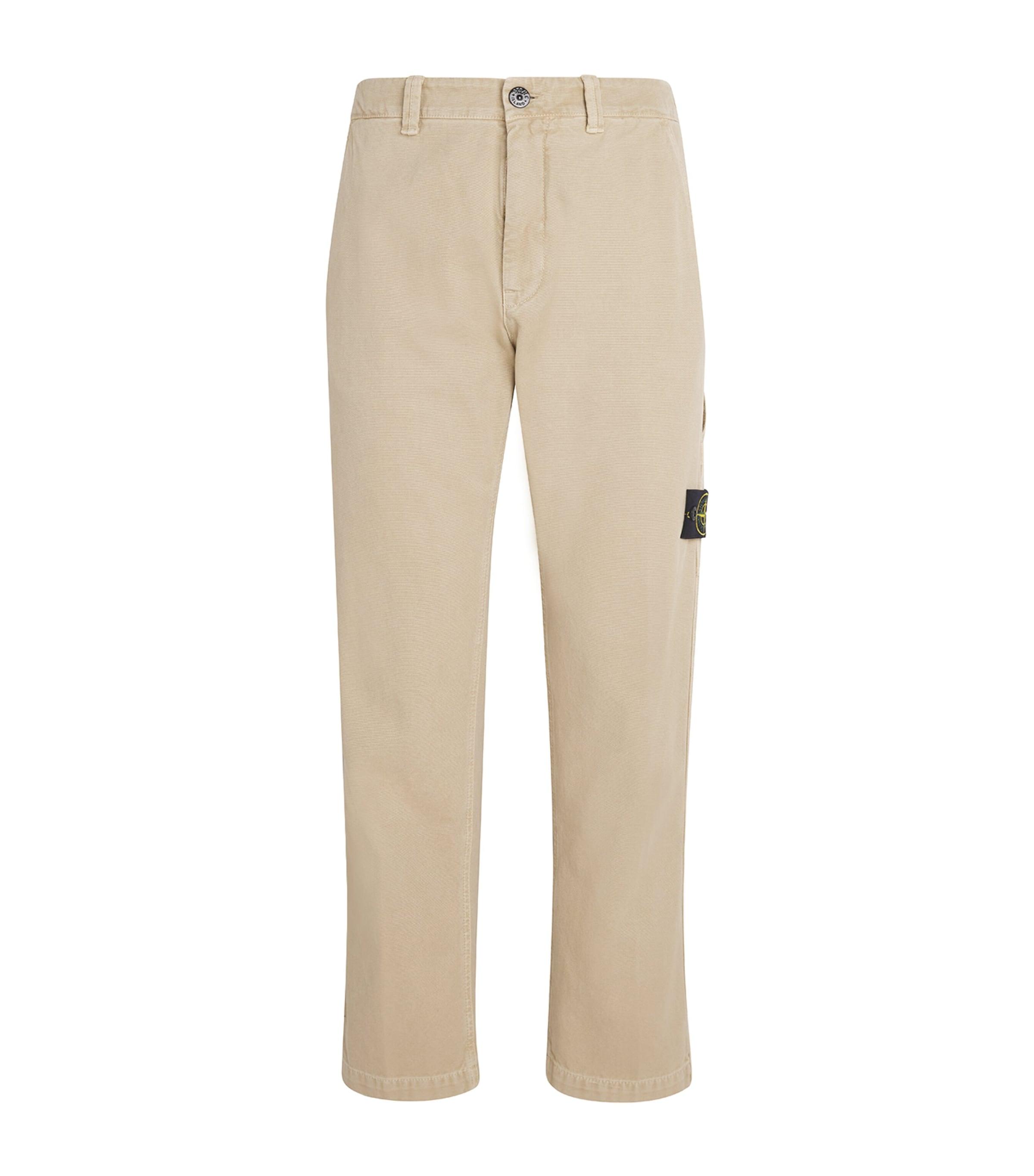 Stone Island Cotton Compass Carpenter Trousers by STONE ISLAND