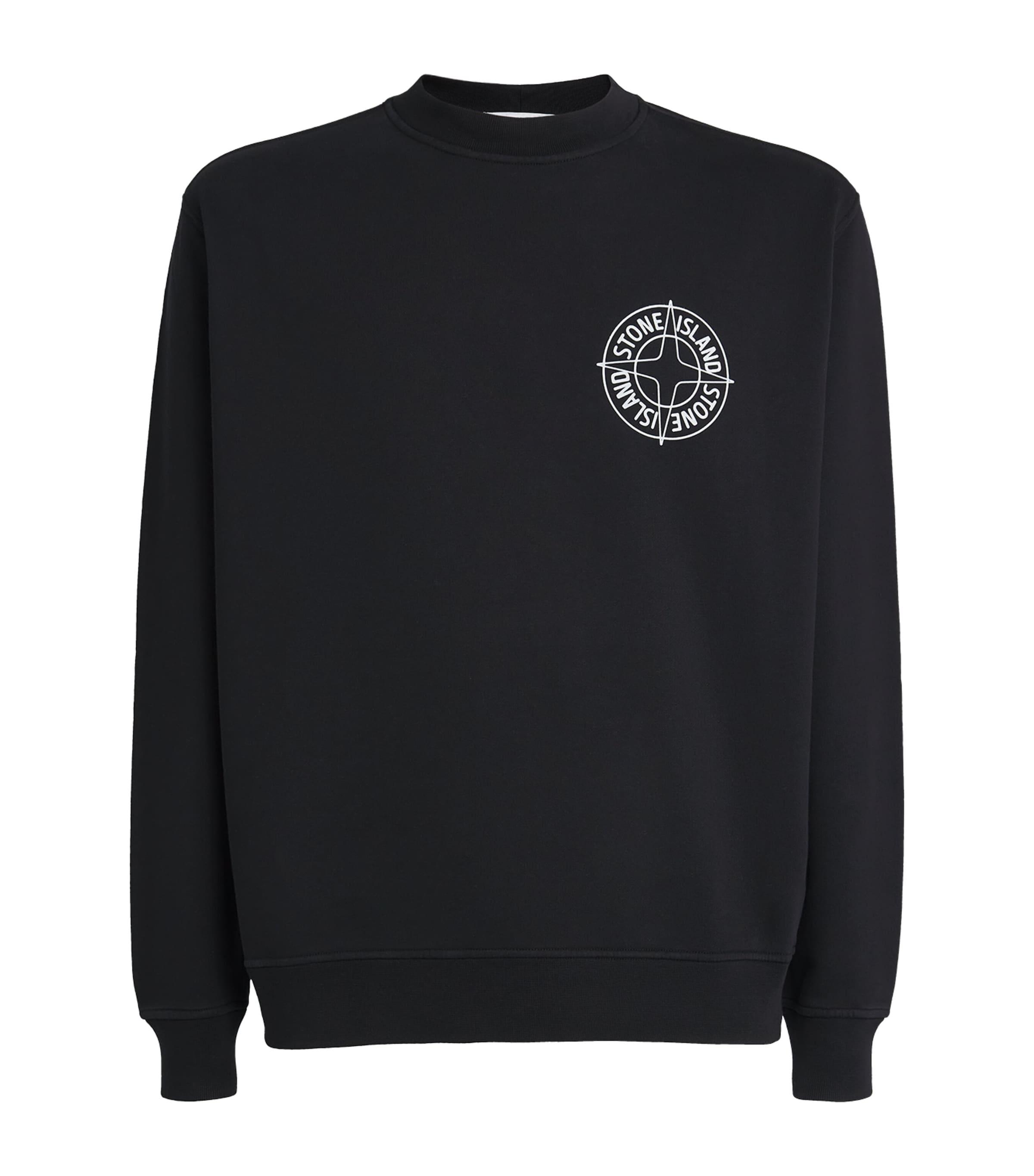Stone Island Cotton Compass Sweatshirt by STONE ISLAND