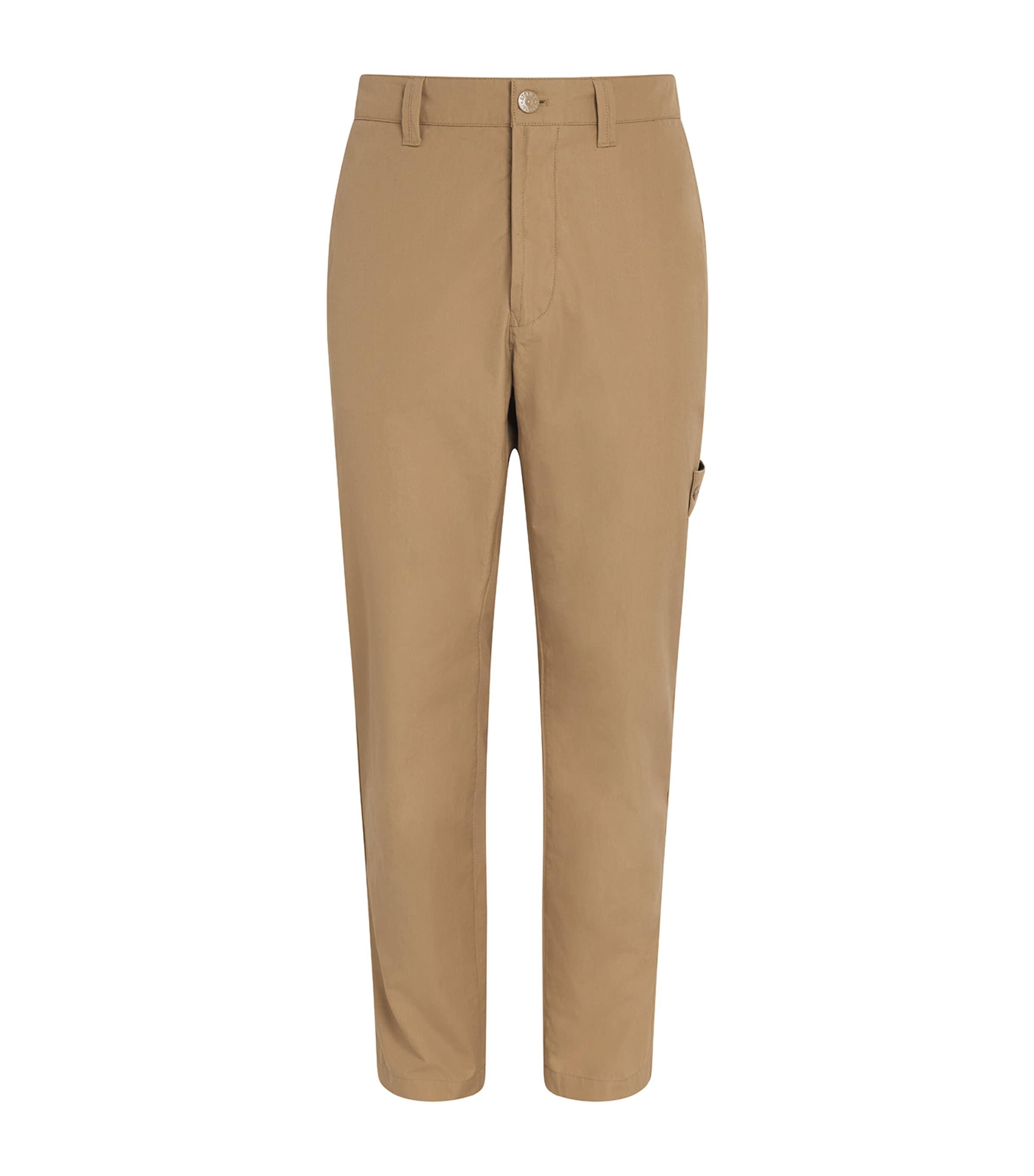 Stone Island Cotton Ghost Straight Chinos by STONE ISLAND