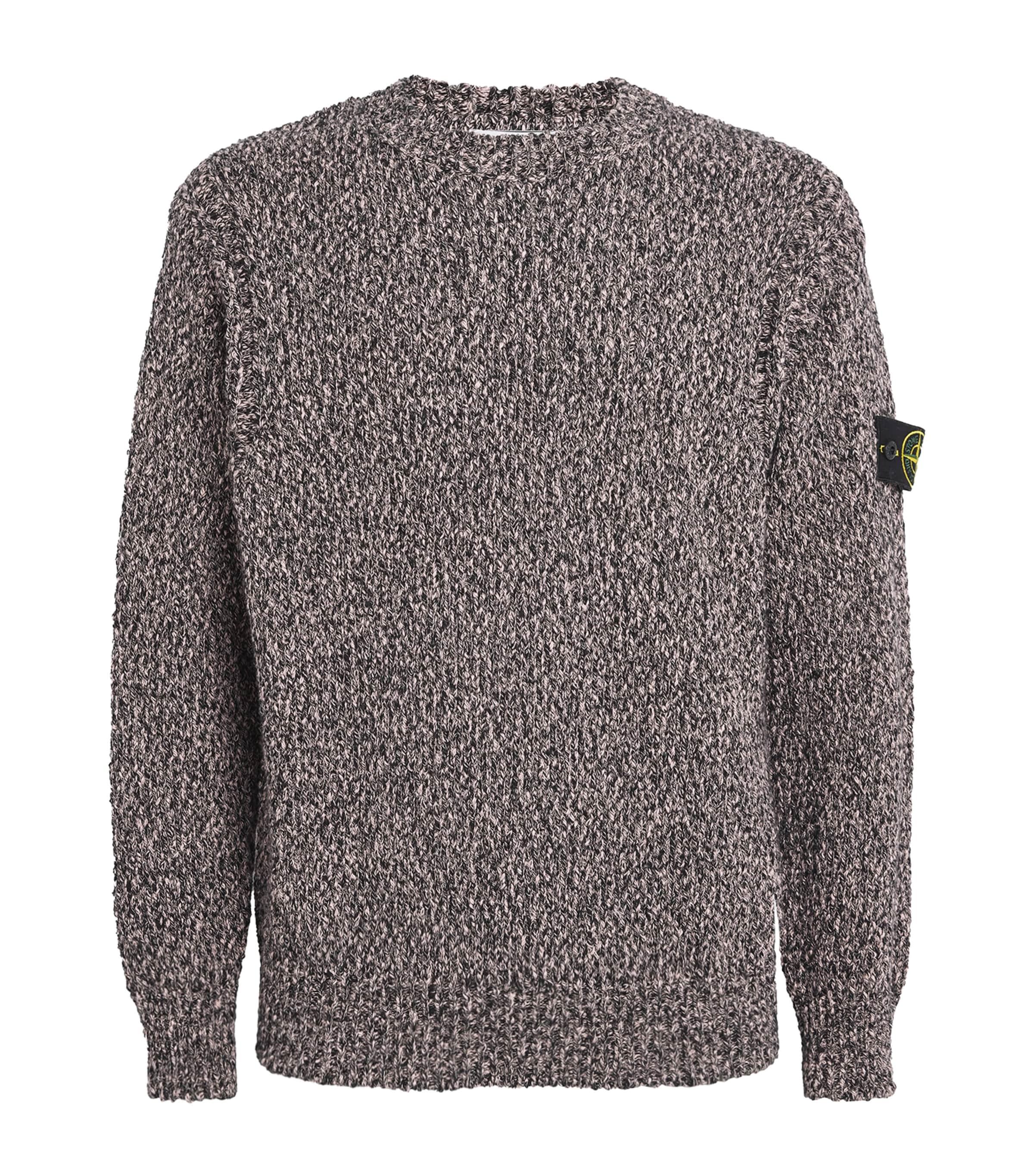 Stone Island Cotton Speckled Sweater by STONE ISLAND