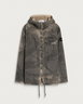 Stone Island Laser Forest Camo Crinkle Reps-TC Hooded Jacket by STONE ISLAND Stone Island Laser Forest Camo Crinkle Reps-TC Hooded Jacket by STONE ISLAND
