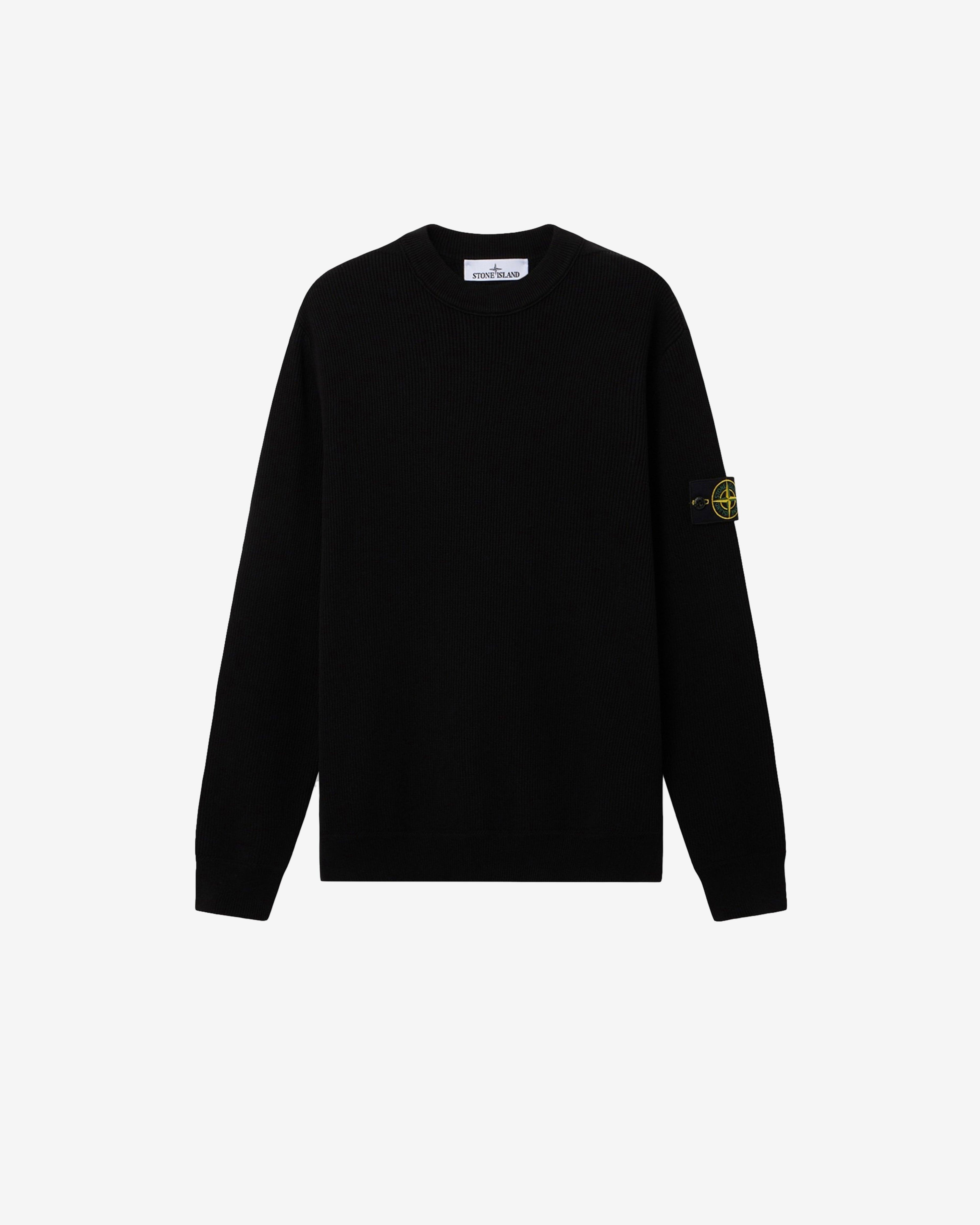 Stone Island - Men's Crew Neck - (Black) by STONE ISLAND