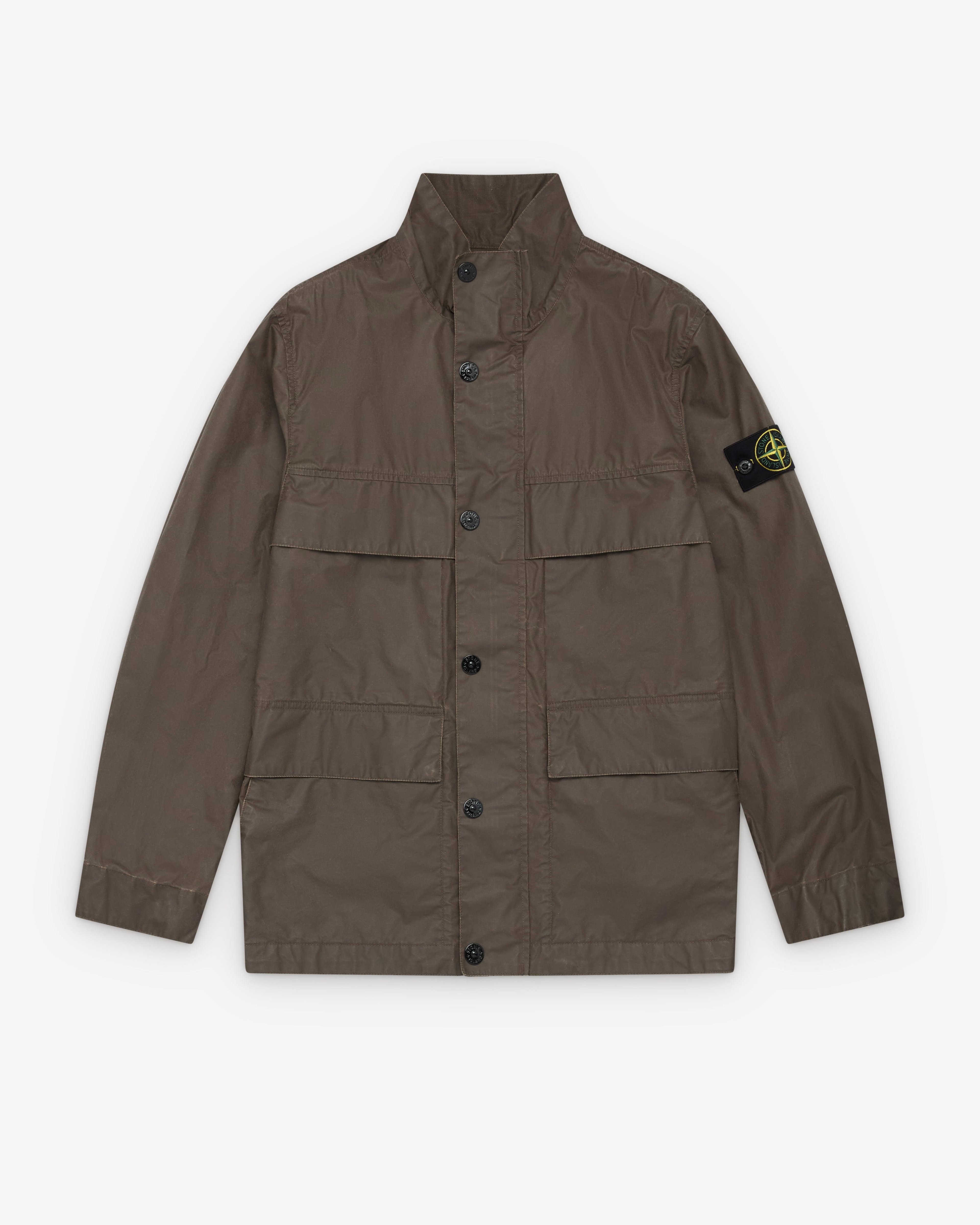 Stone Island - Men's Field Jacket - (Dark Olive) by STONE ISLAND