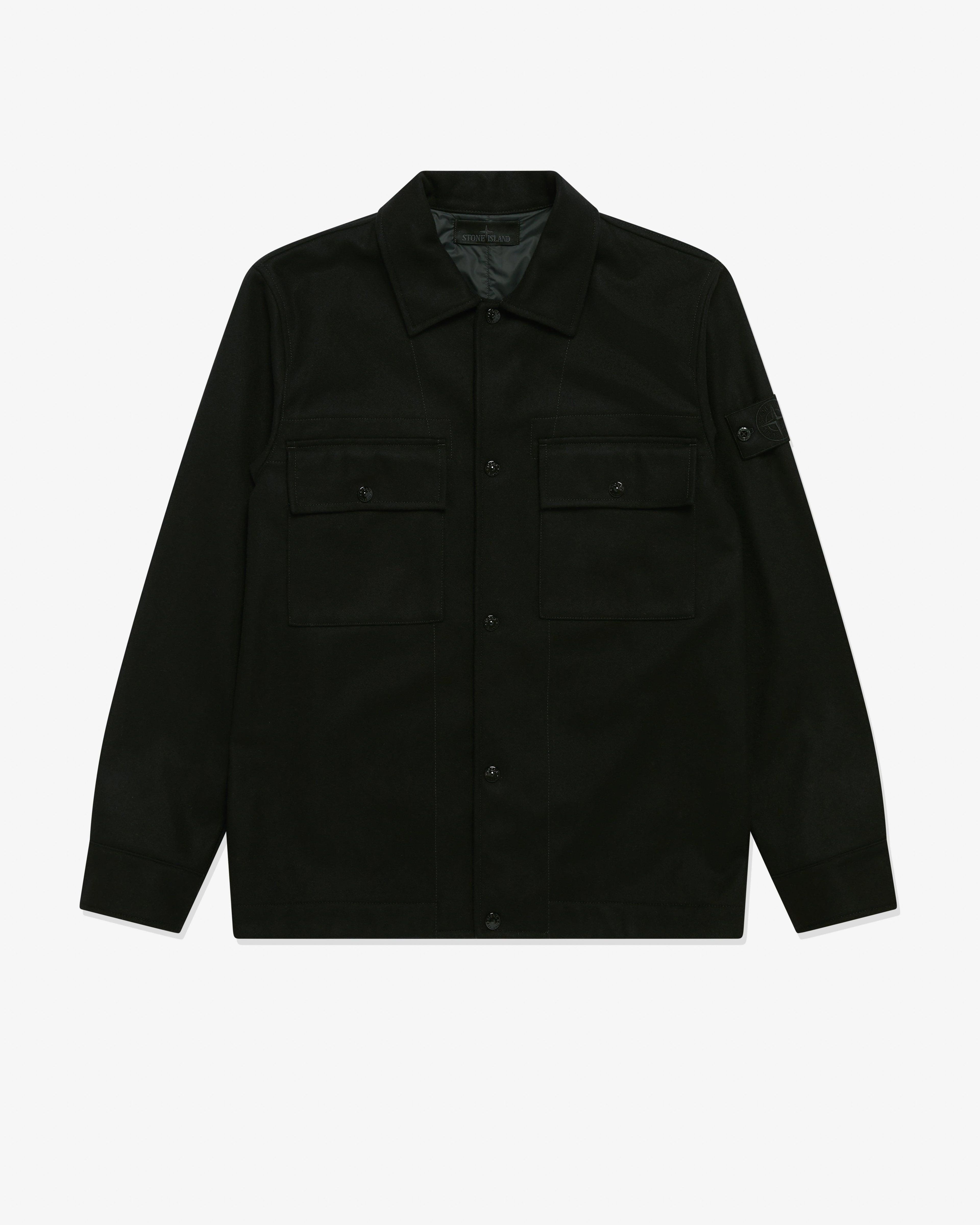 Stone Island - Men’s Ghost Piece Overshirt - (Black) by STONE ISLAND