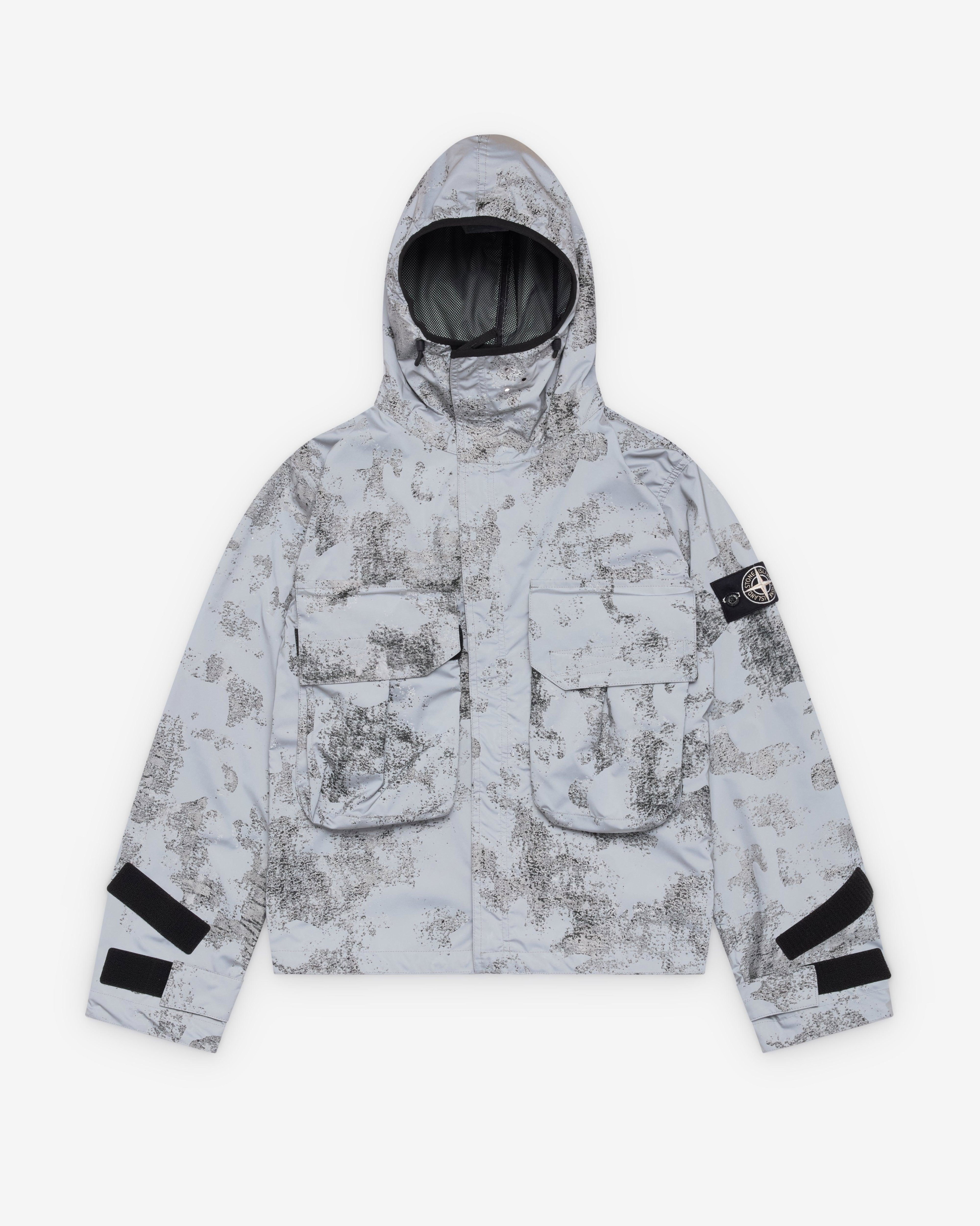 Stone Island - Men's Reflective Jacket - (Grigio) by STONE ISLAND