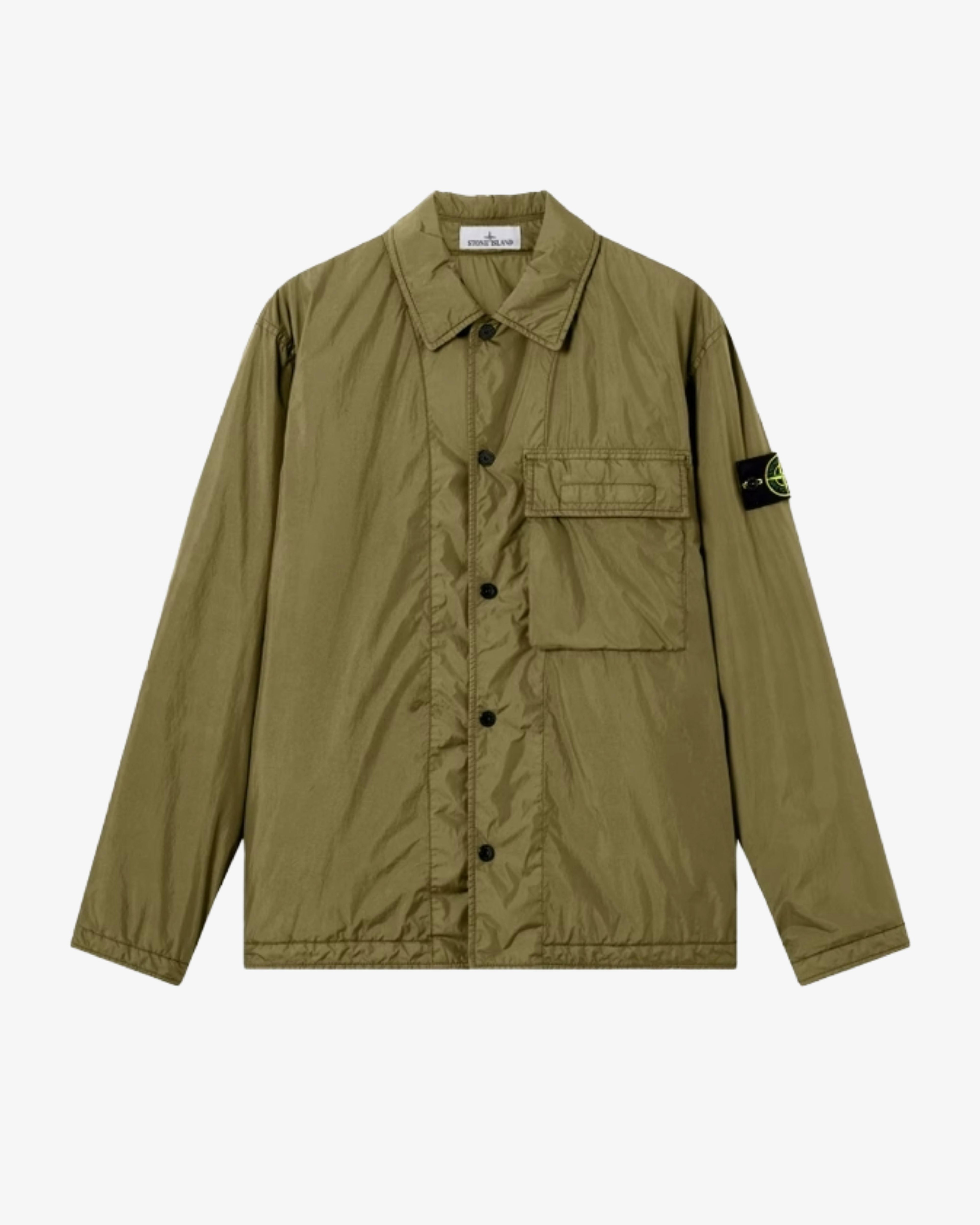 Stone Island - Men's Shirts - (Dark Green) by STONE ISLAND