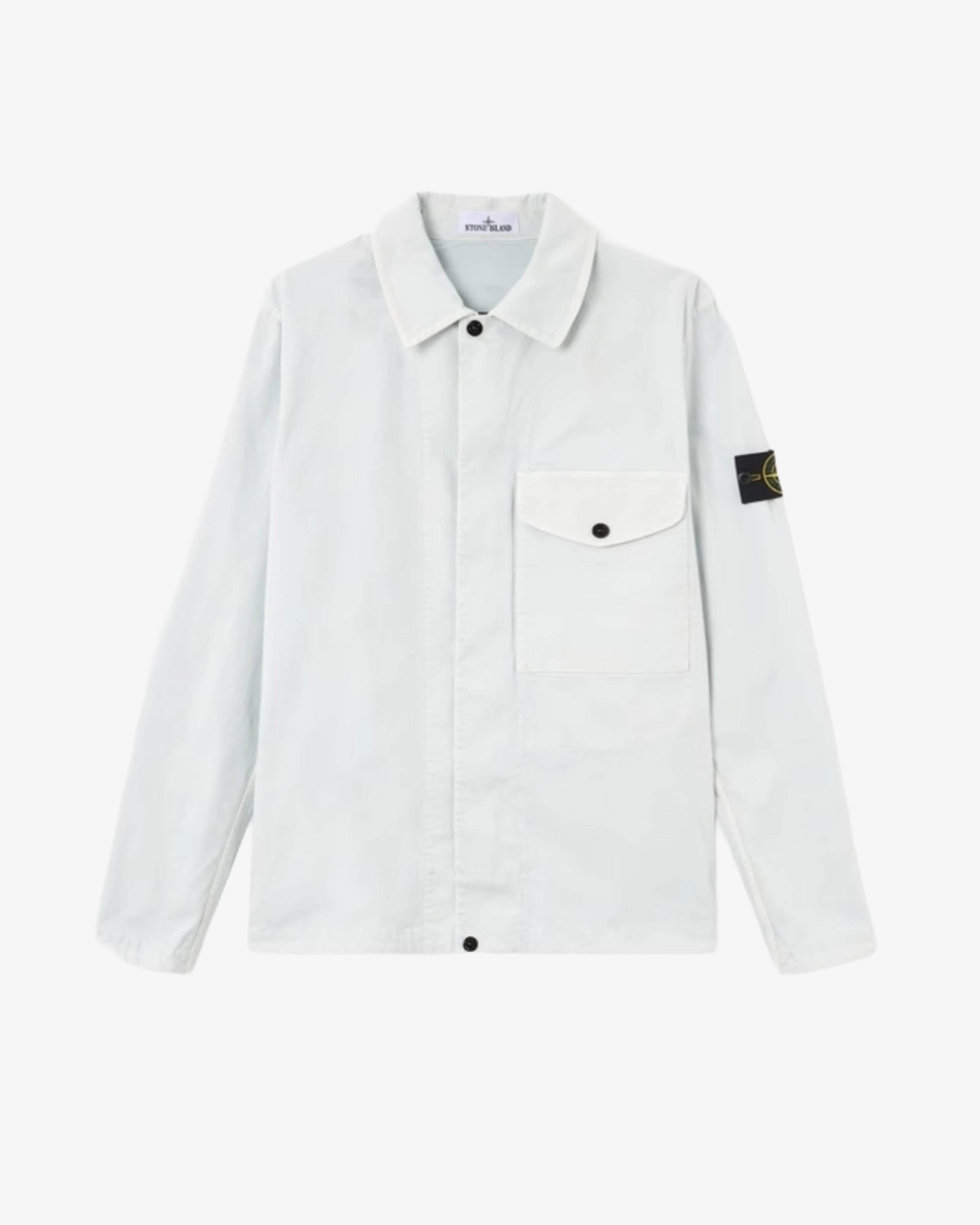 Stone Island - Men's Shirts - (Light Blue) by STONE ISLAND
