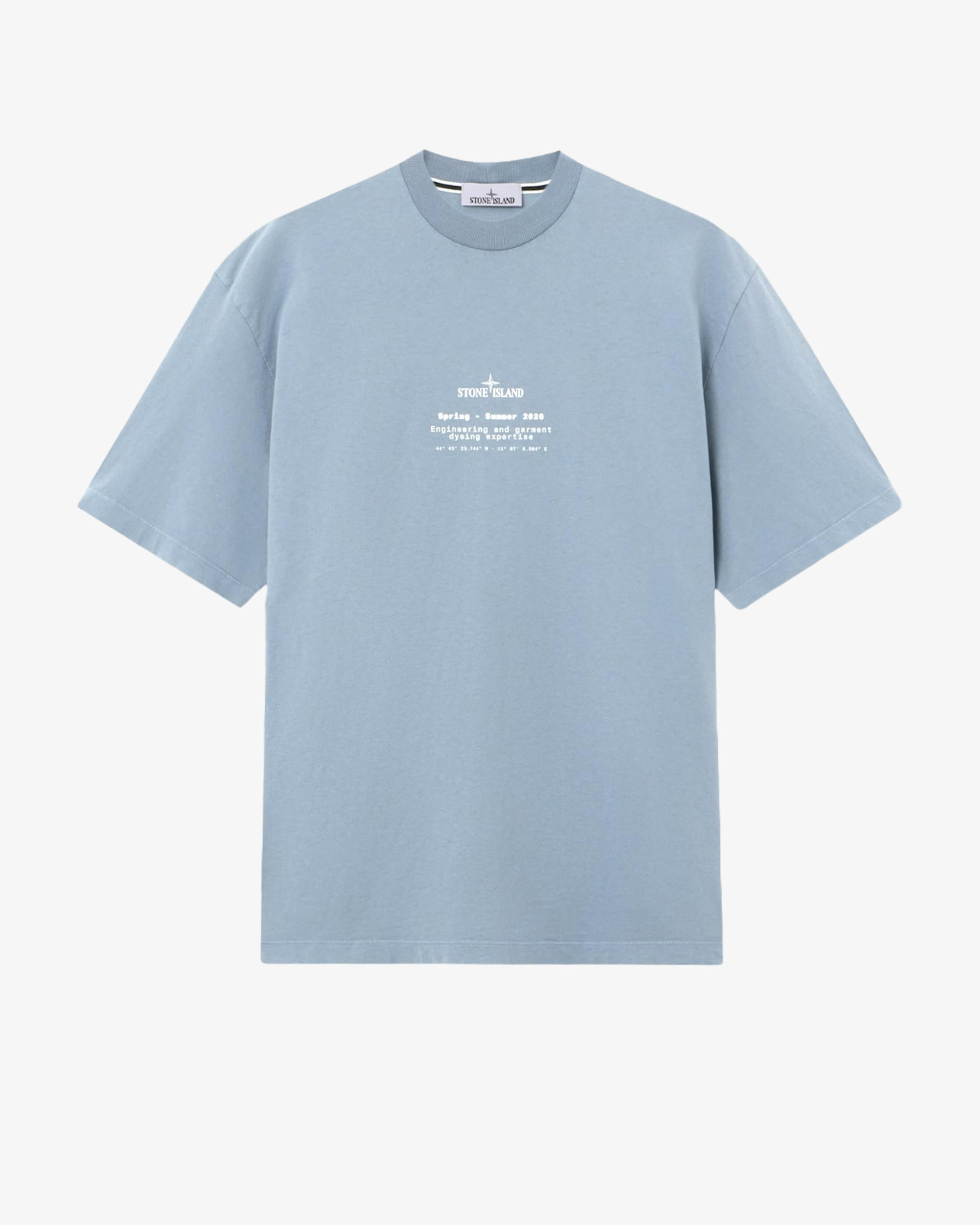 Stone Island - Men's Short Sleeve T-Shirt - (Blue) by STONE ISLAND
