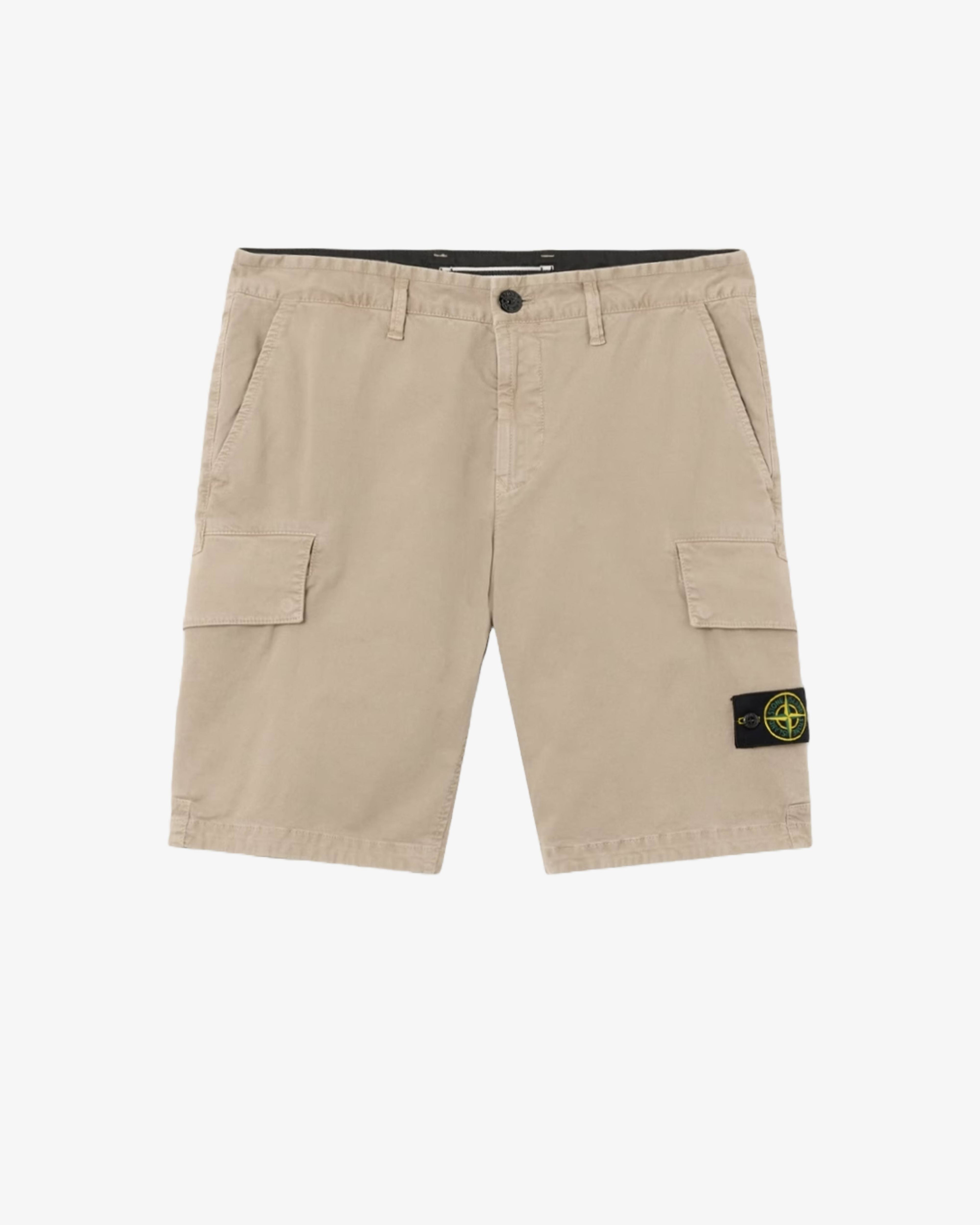 Stone Island - Men's Shorts - (Brown) by STONE ISLAND