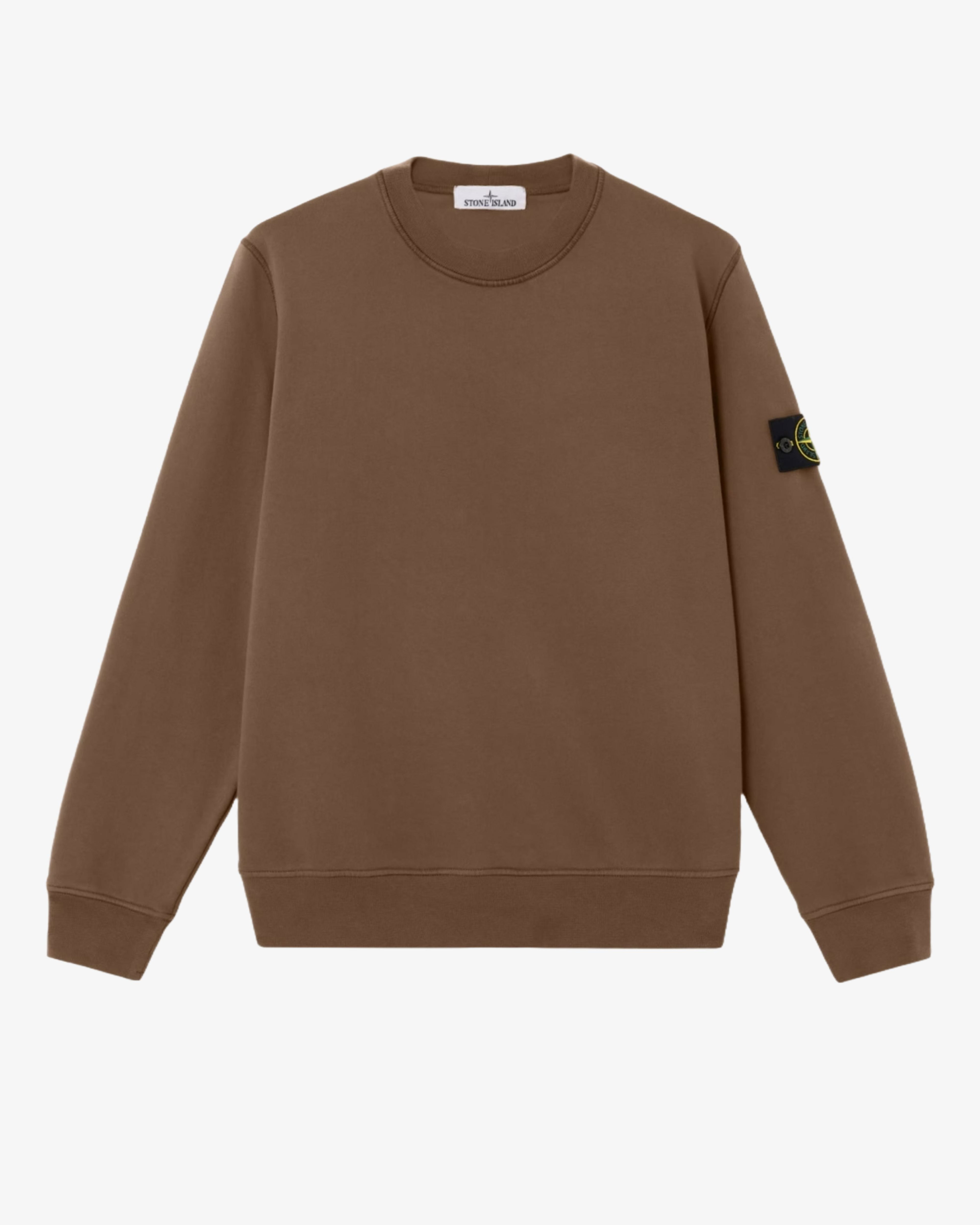 Stone Island - Men's Sweatshirt - (Dark Brown) by STONE ISLAND