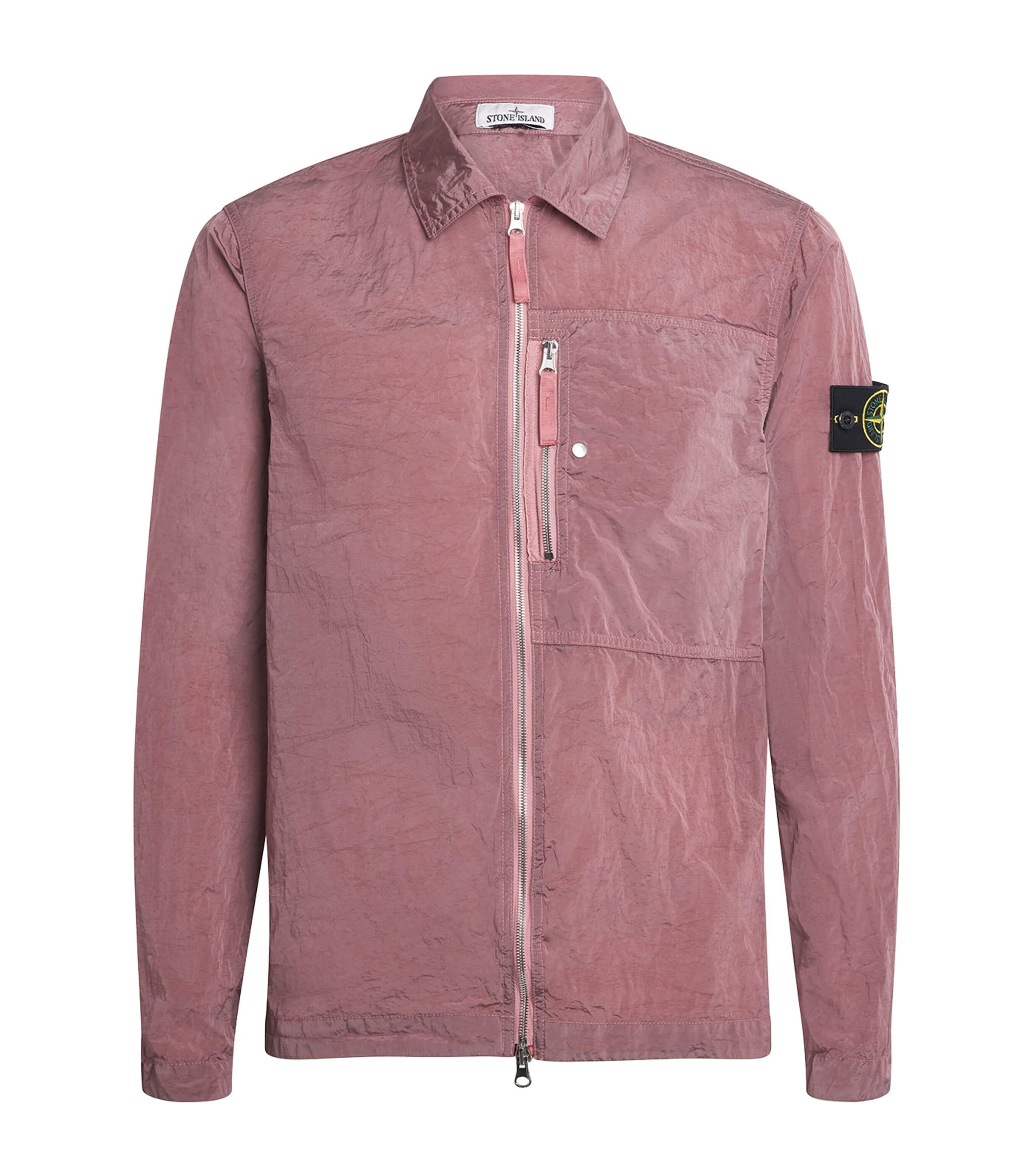 Stone Island Nylon Double-Dyed Overshirt by STONE ISLAND