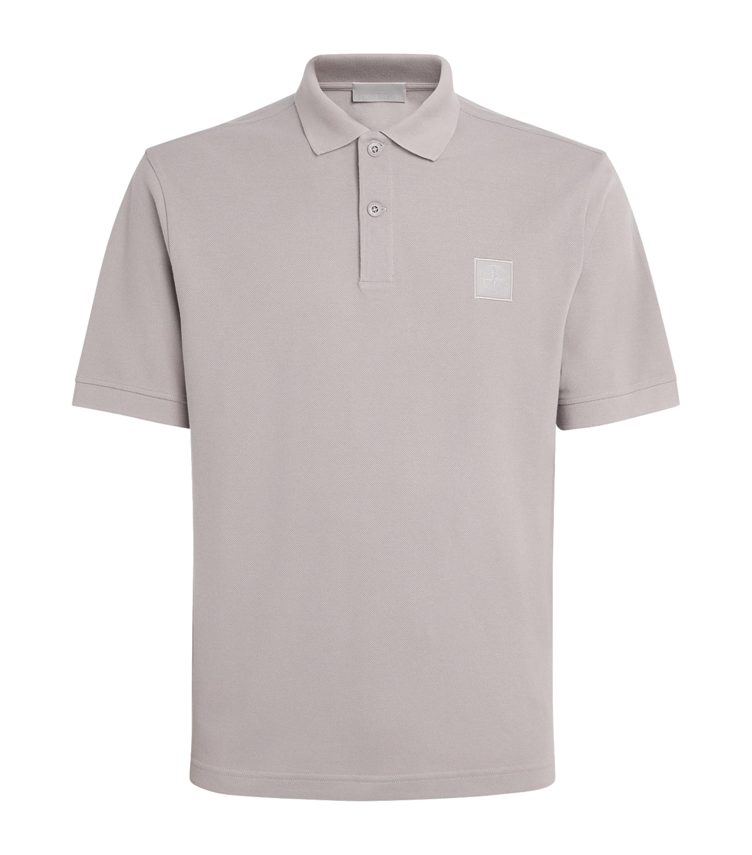 Stone Island Organic Cotton Ghost Polo Shirt by STONE ISLAND