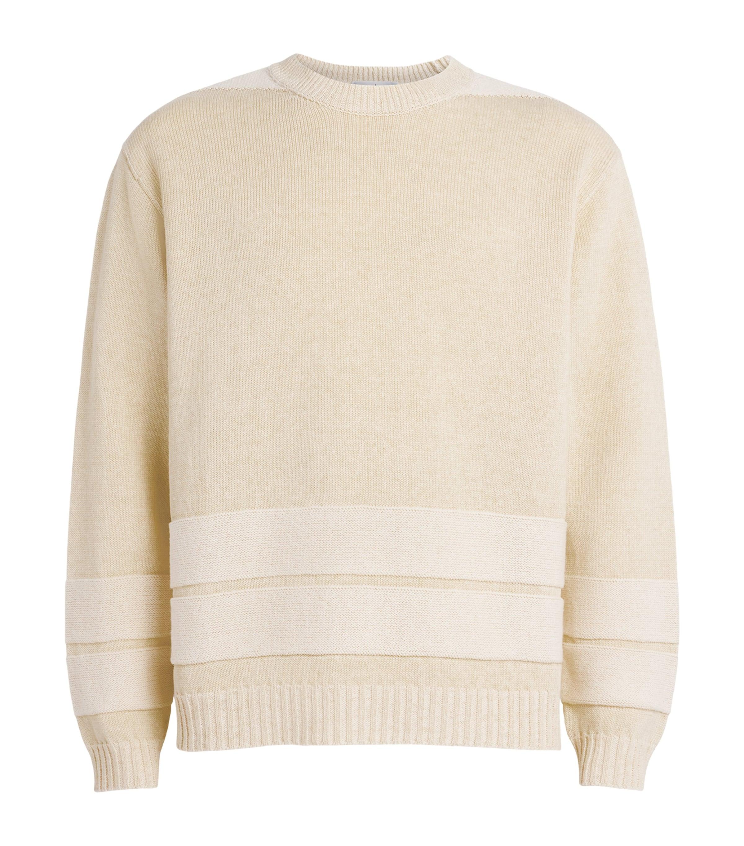 Stone Island Organic Cotton-Linen Marina Sweater by STONE ISLAND