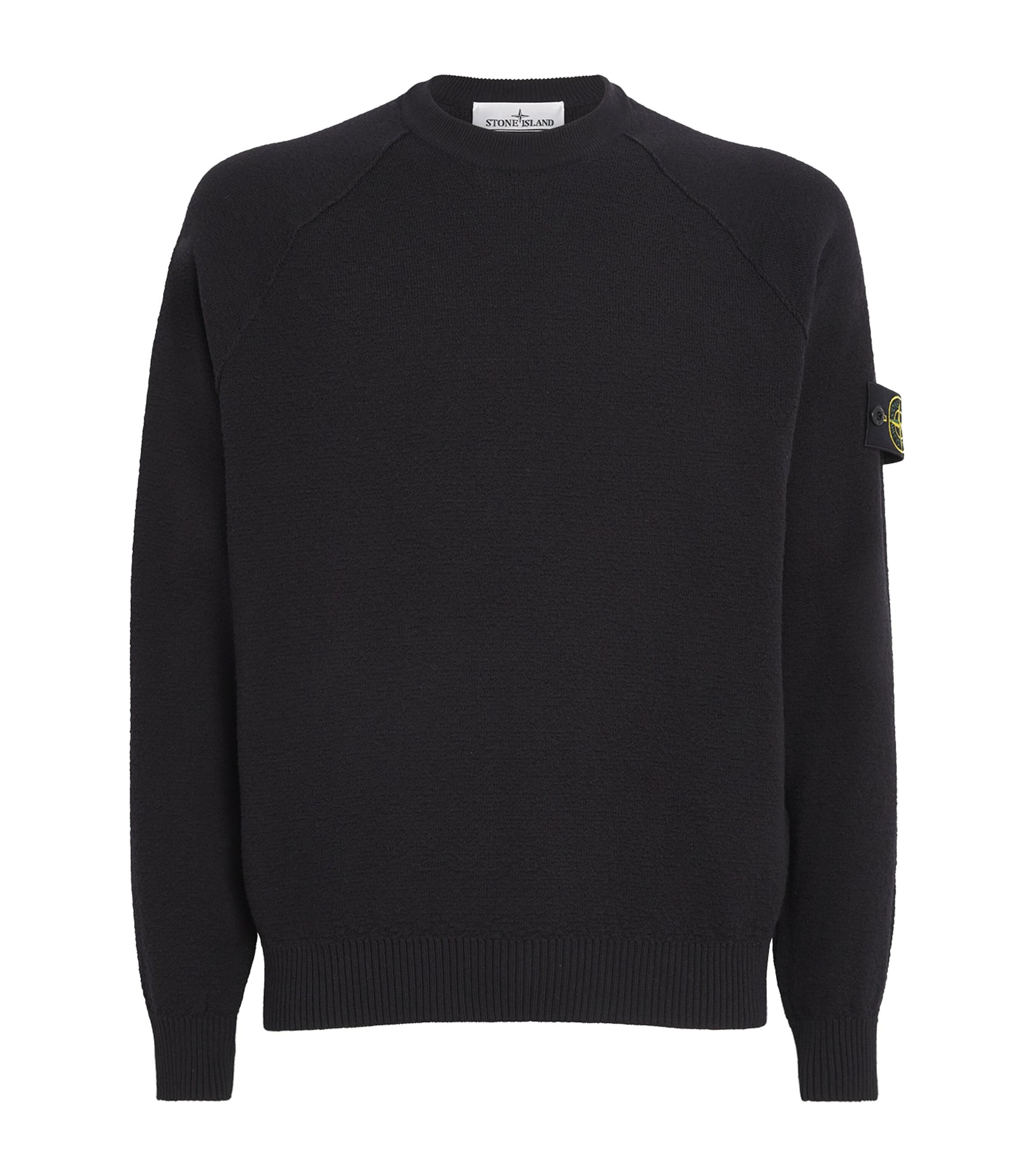 Stone Island Organic Cotton Raglan-Sleeve Sweater by STONE ISLAND