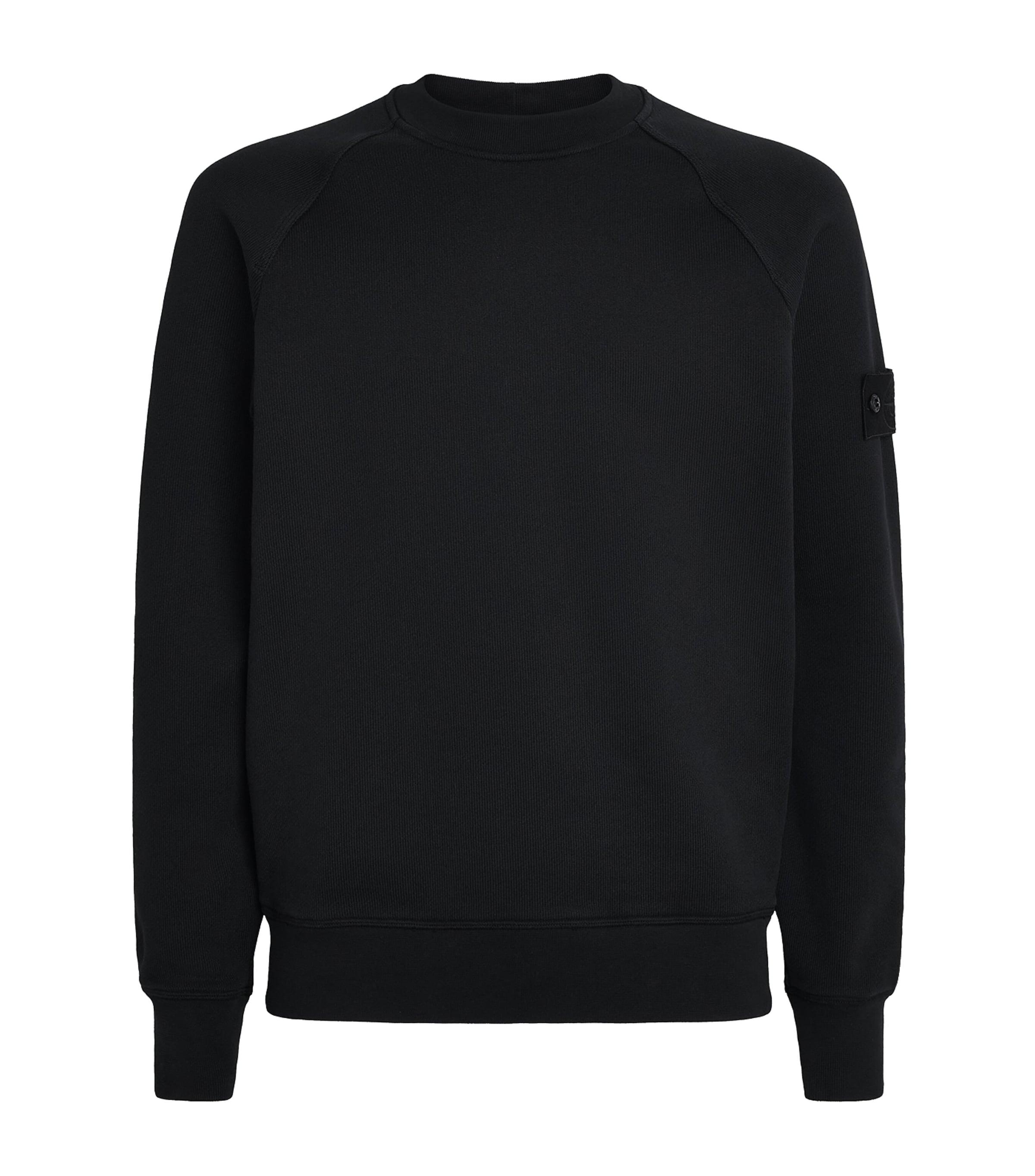 Stone Island Organic Cotton Raglan-Sleeve Sweatshirt by STONE ISLAND
