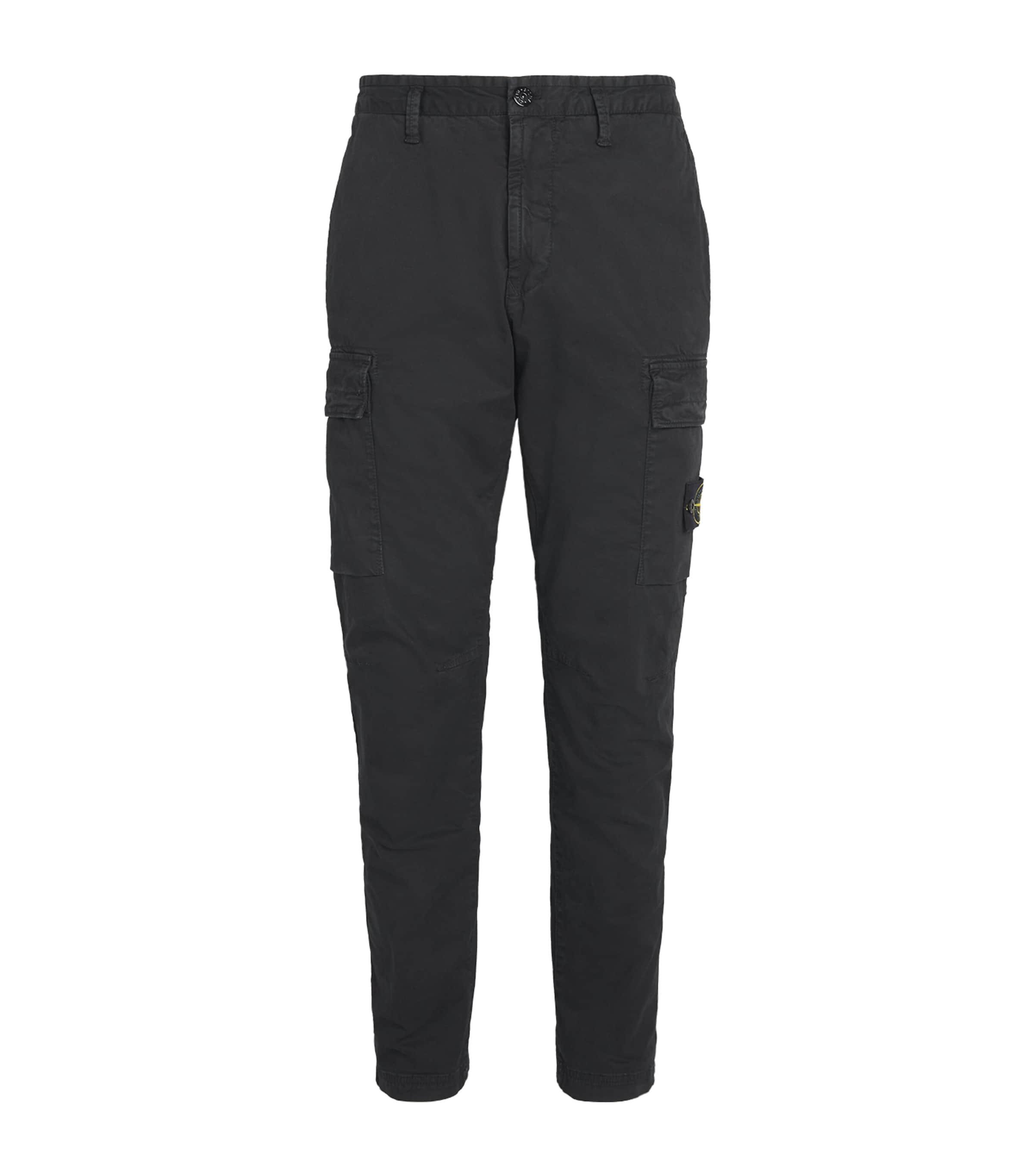 Stone Island Stretch-Cotton Cargo Trousers by STONE ISLAND