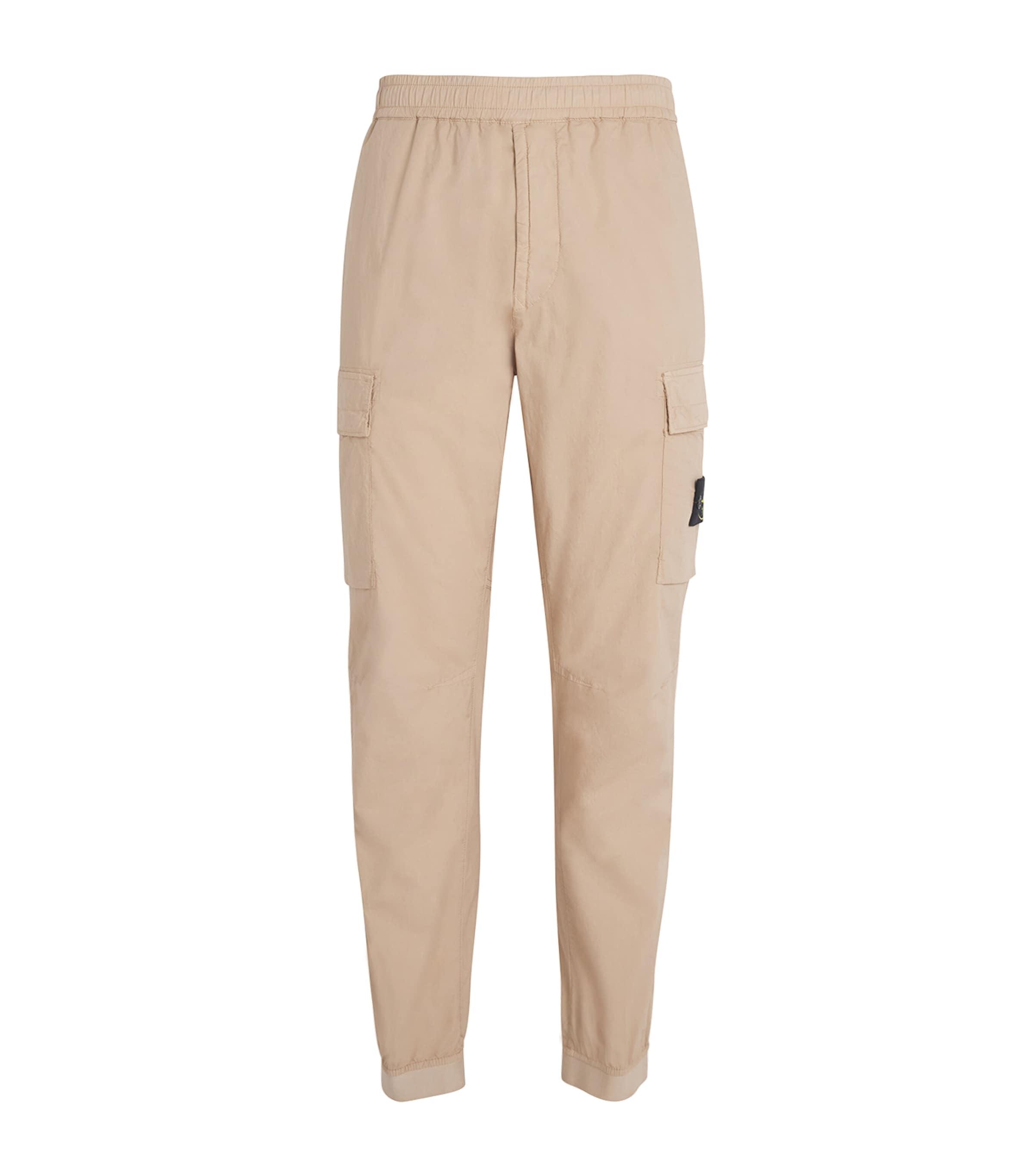 Stone Island Stretch-Cotton Cargo Trousers by STONE ISLAND