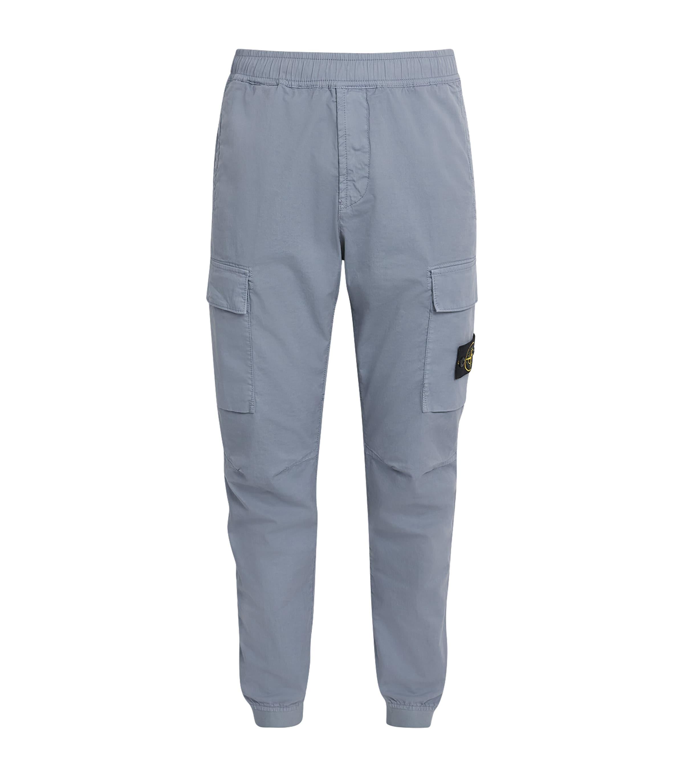 Stone Island Stretch-Cotton Cargo Trousers by STONE ISLAND