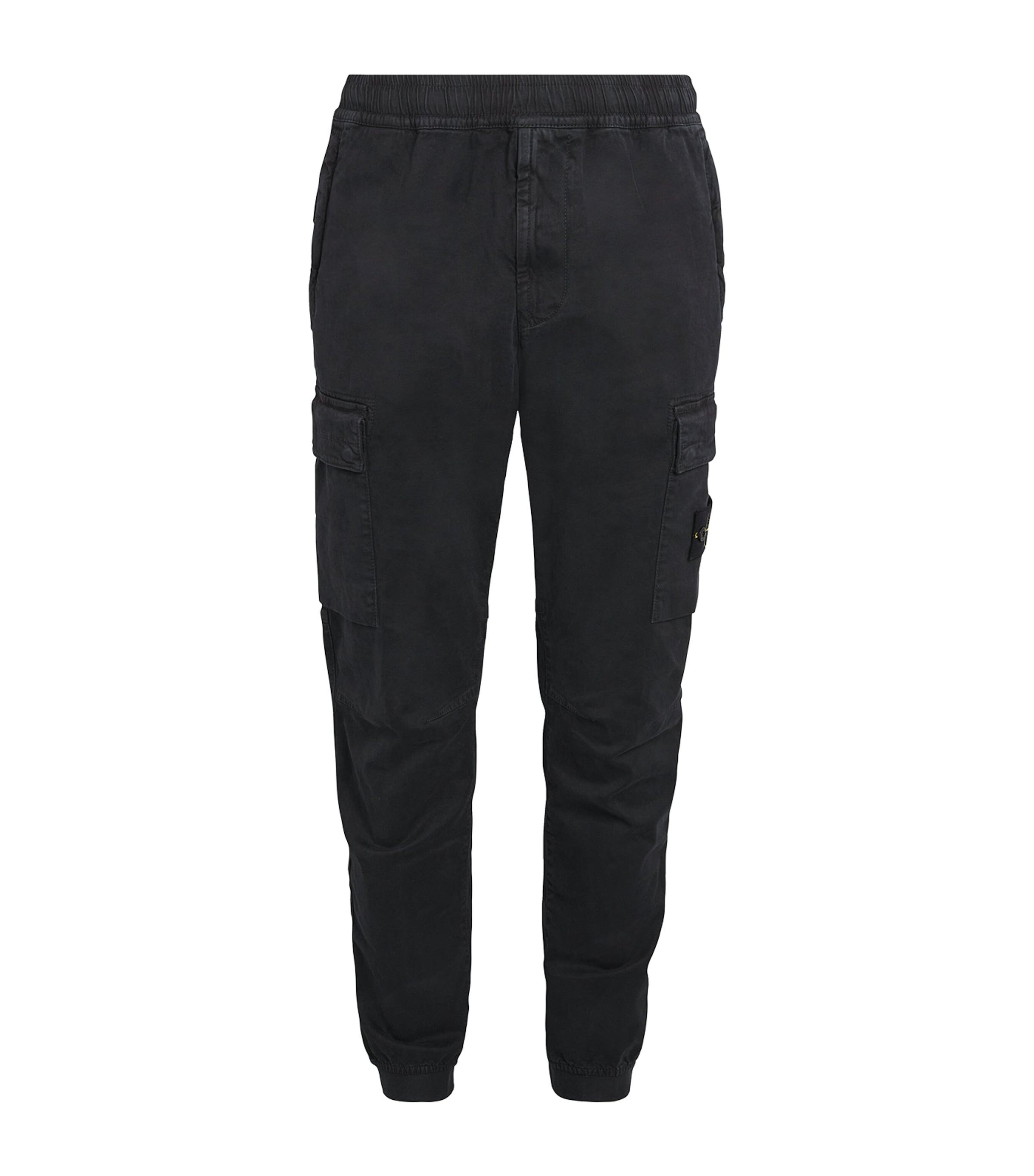 Stretch-Cotton Cargo Trousers by STONE ISLAND