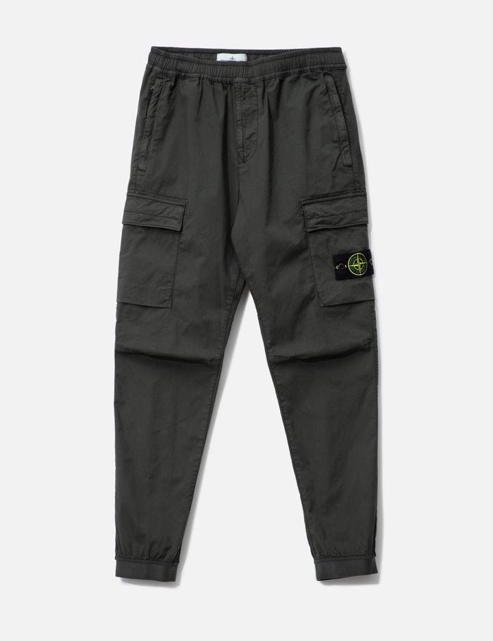 Supima® Cotton Twill Stretch-TC Cargo Pants by STONE ISLAND