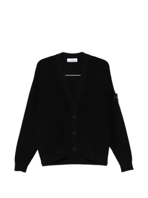 V-neck button cardigan by STONE ISLAND