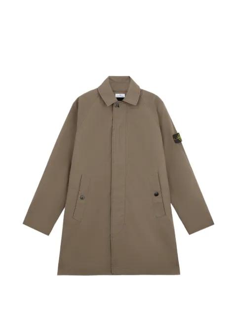 buttoned coat by STONE ISLAND