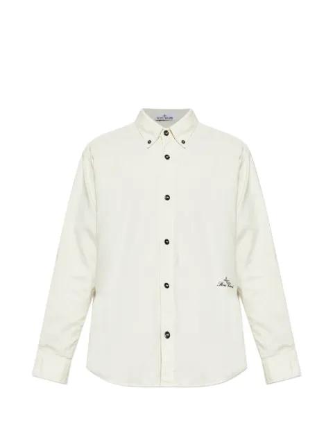 buttoned long-sleeves shirt by STONE ISLAND