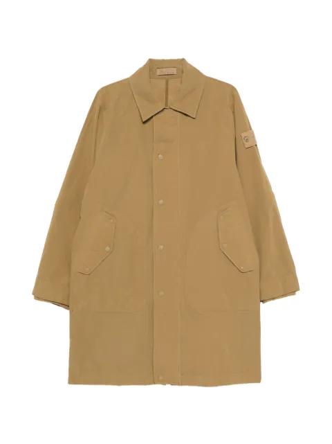 buttoned parka by STONE ISLAND