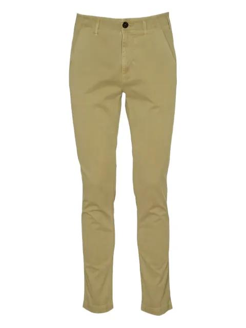 buttoned tapered trousers by STONE ISLAND