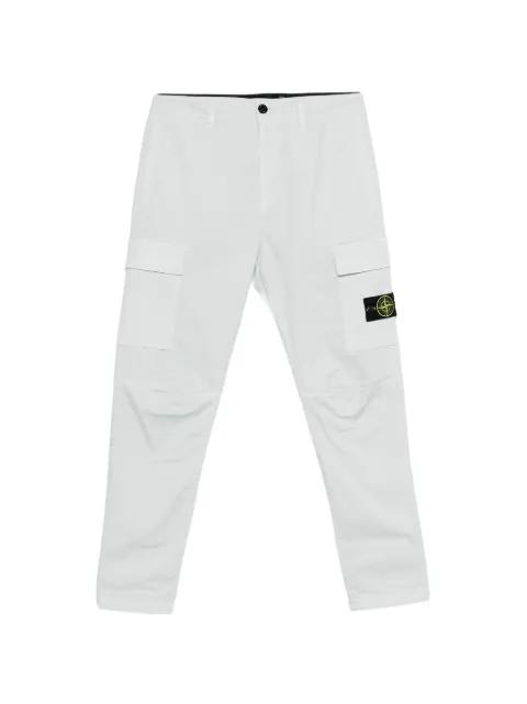 cargo logo-patch trousers by STONE ISLAND