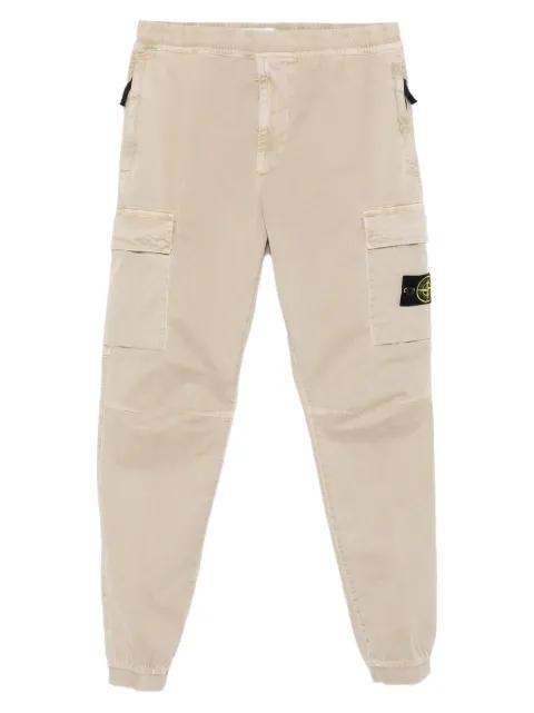 cargo patch-pocket trousers by STONE ISLAND