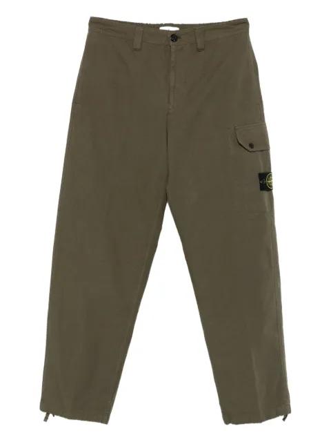 cargo-pocket cotton trousers by STONE ISLAND