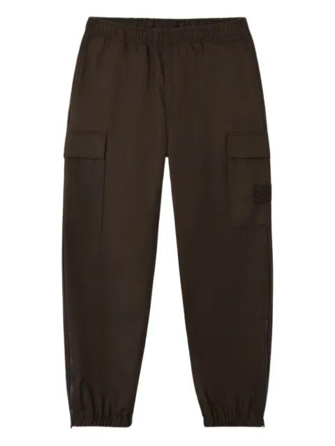 cargo-pocket cuffed trousers by STONE ISLAND