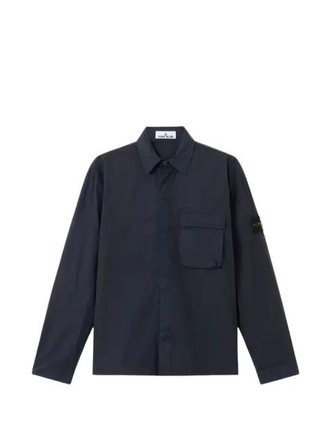 chest-pocket shirt by STONE ISLAND